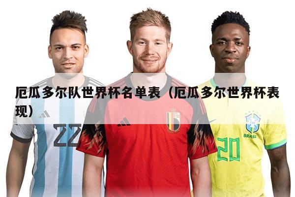 厄瓜多尔队世界杯名单表（厄瓜多尔世界杯表现）