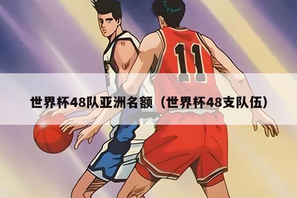 世界杯48队亚洲名额（世界杯48支队伍）