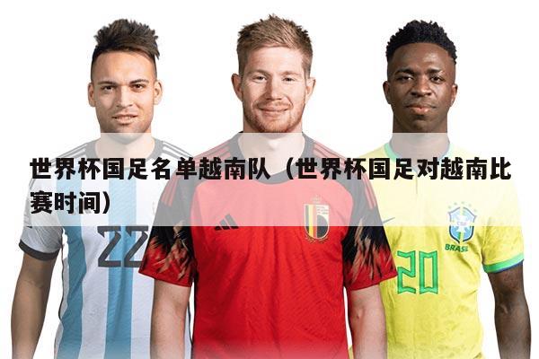 世界杯国足名单越南队（世界杯国足对越南比赛时间）