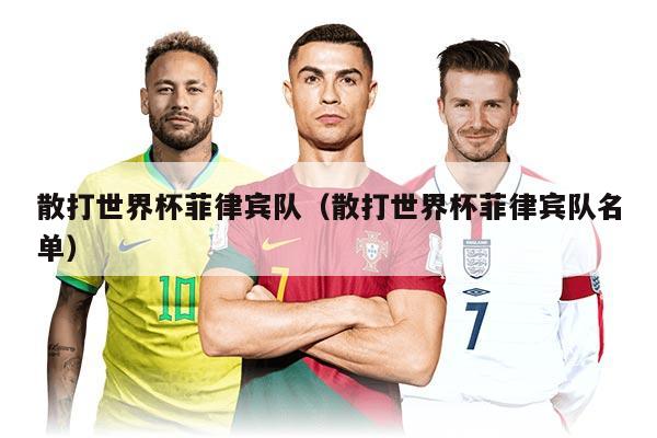 散打世界杯菲律宾队（散打世界杯菲律宾队名单）