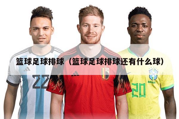 篮球足球排球（篮球足球排球还有什么球）