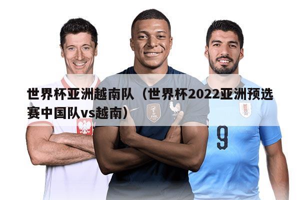 世界杯亚洲越南队（世界杯2022亚洲预选赛中国队vs越南）